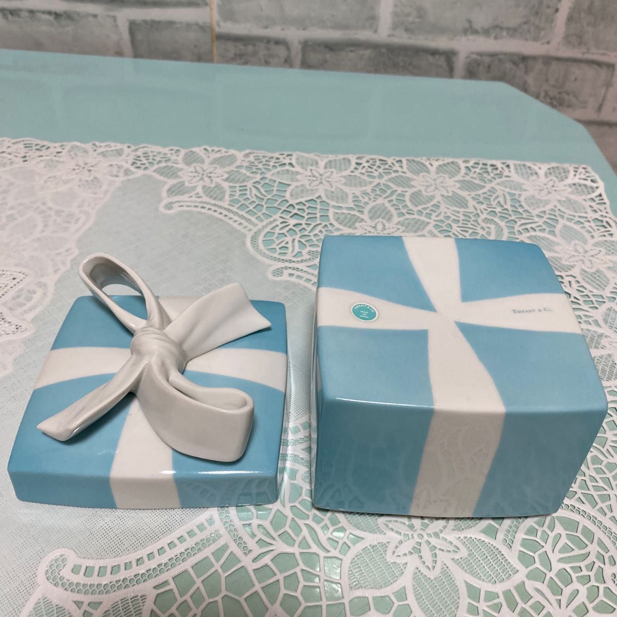激安商品 TIFFANY&Co 小物入れ ブルーボックス 希少ミニミニサイズ