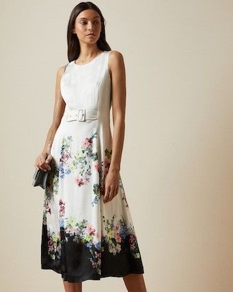 新品 タグ付き テッドベイカー ドレス 花柄 ロングワンピース tedbaker ケイトスペード katespade お好きな方も