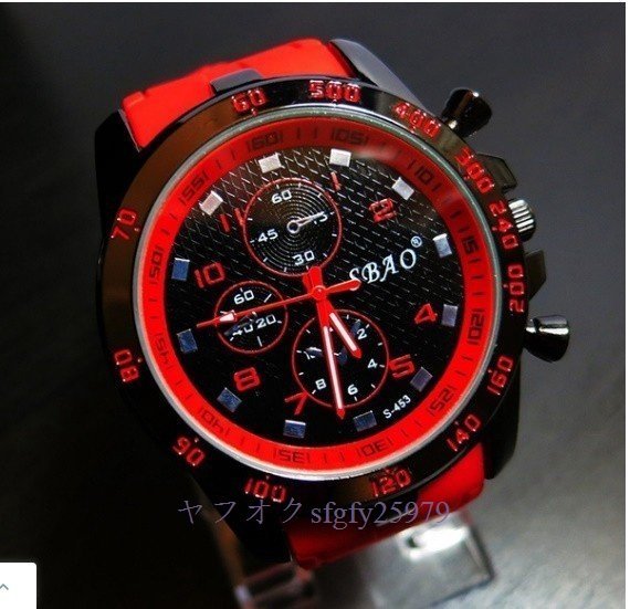 M230☆新品メンズ腕時計の高級なステンレス鋼のスポーツ腕時計_画像1