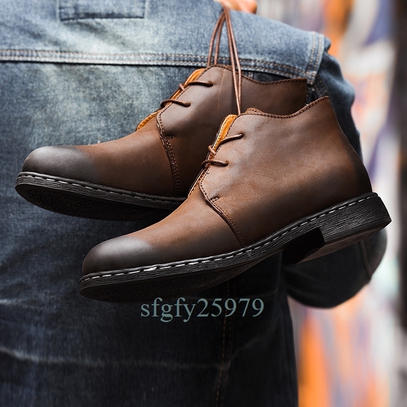 111* new goods short boots men's Work boots western boots original leather military boots work shoes reverse side boa attaching or reverse side boa none selection possible 24-28cm