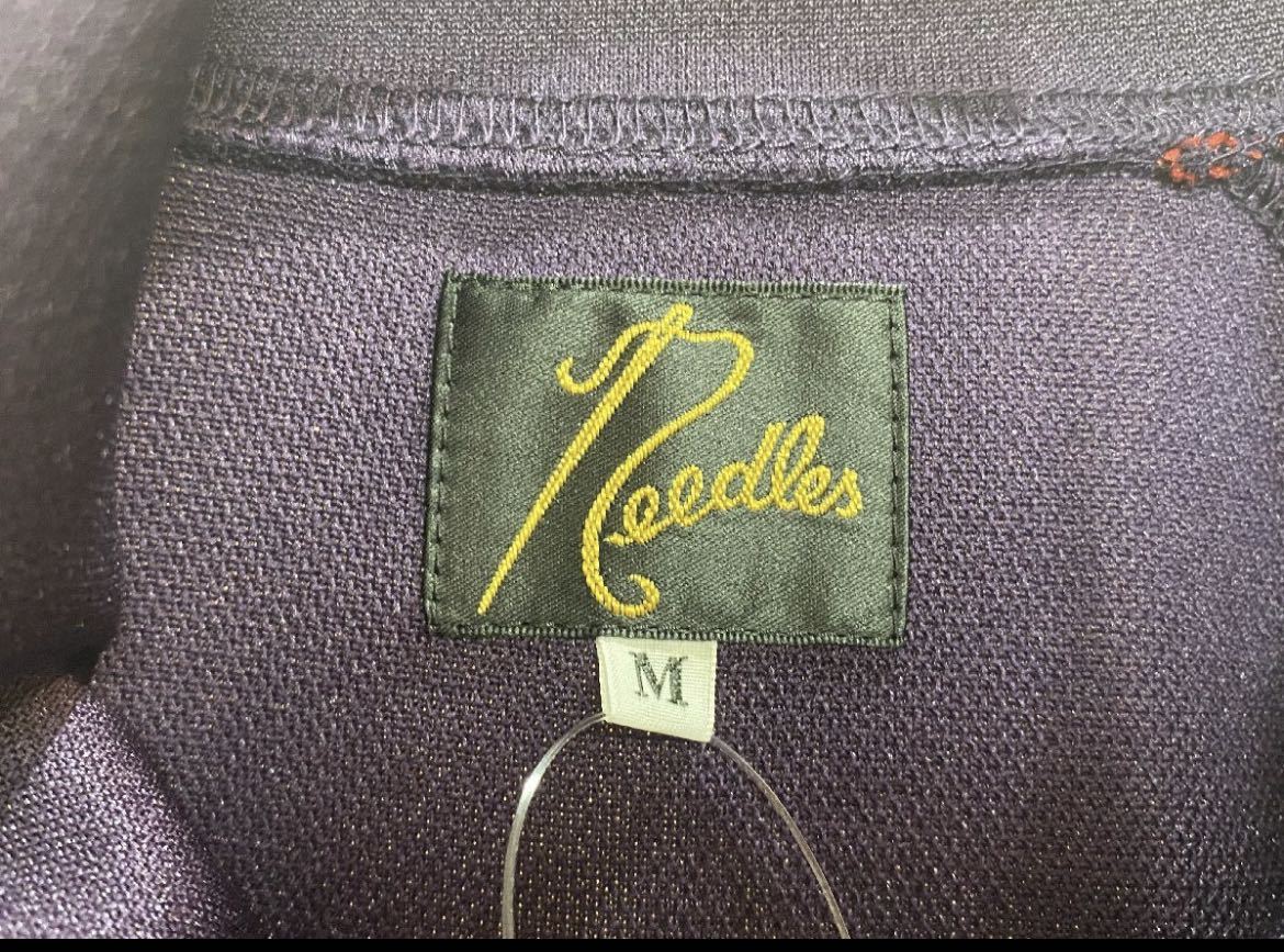 新品 needles トラックジャケット パープル 22aw ニードルス M
