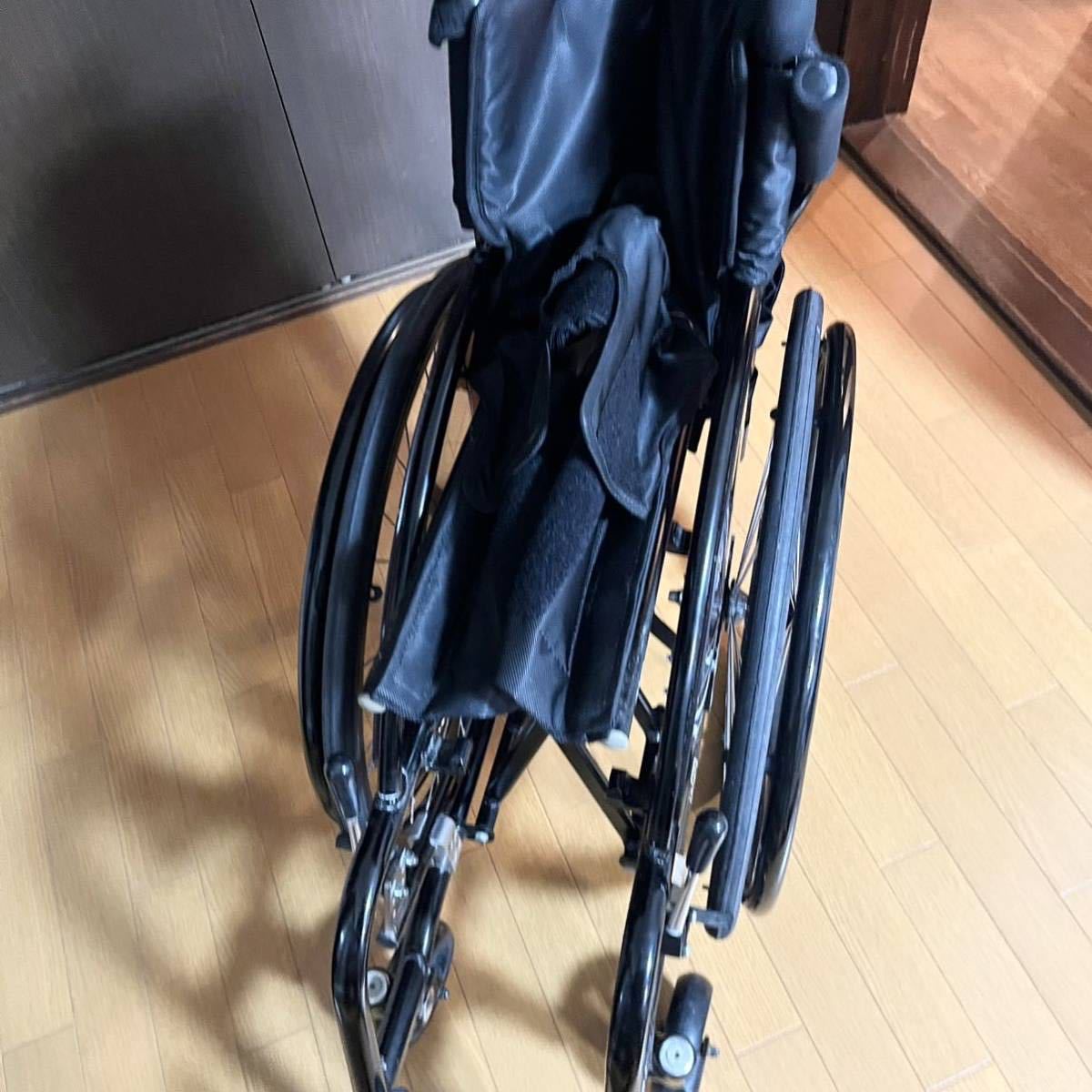 自走用 自走式 車椅子 FORCE NOVA折りたたみ 介護用品 24インチ ロホクッション付き