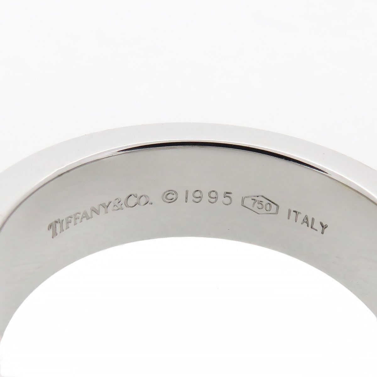 ティファニー アトラス リング #9 750 (K18WG) レディース TIFFANY&Co
