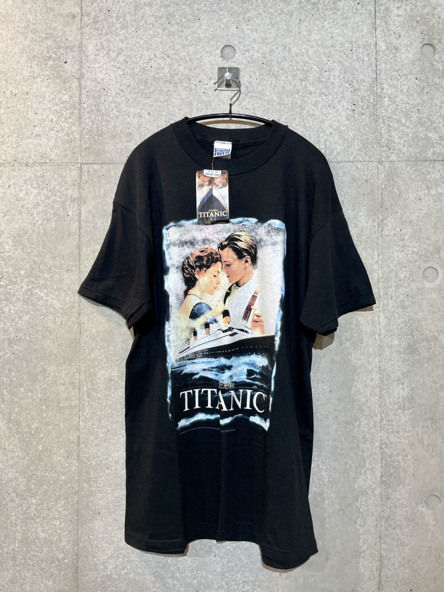 90s TITANIC Tシャツ XL dead stock タイタニック ヴィンテージ