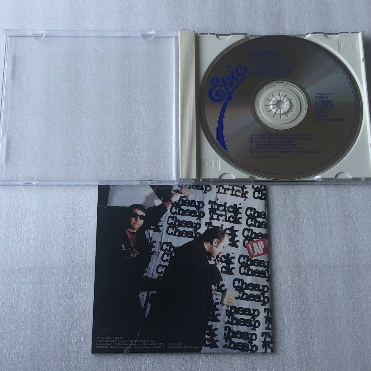 中古CD Cheap Trick チープ・トリック/Lap Of Luxury 10th 米国産HR/HM,ハードロック系_画像3