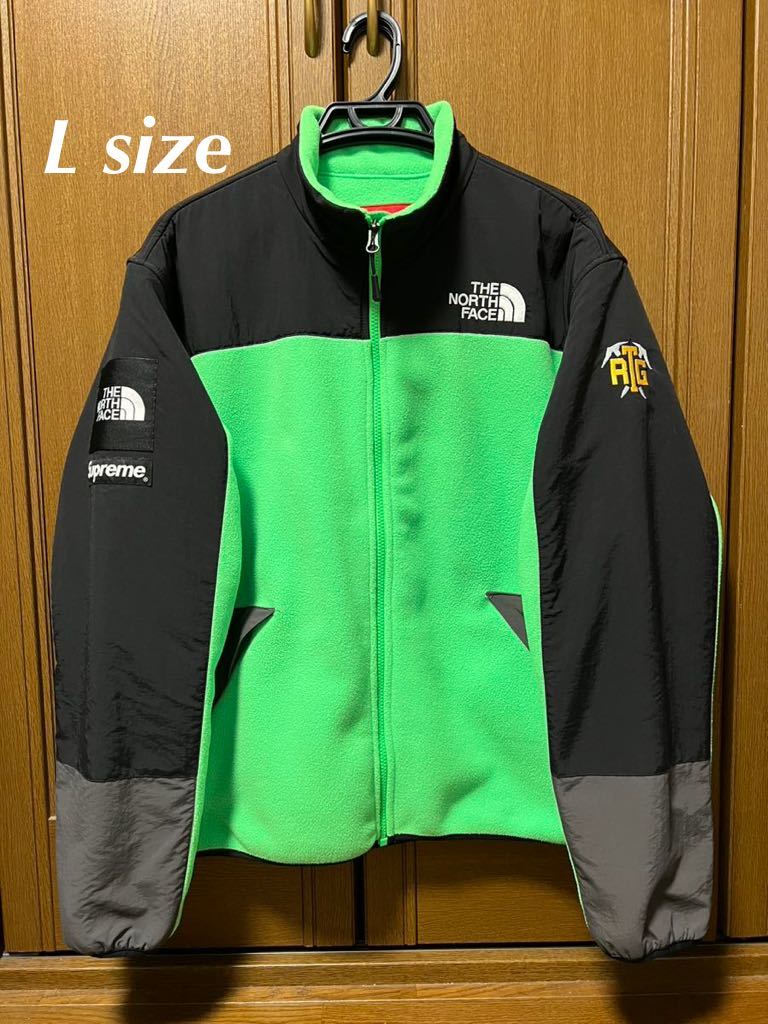 20SS Supreme × THE NORTH FACE RTG Fleece Jacket Lサイズ グリーン