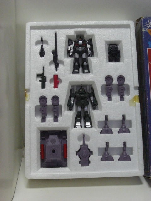  Takara * rare * at that time goods Taiyou no Kiba Dougram 1/144* collection 3 point set A