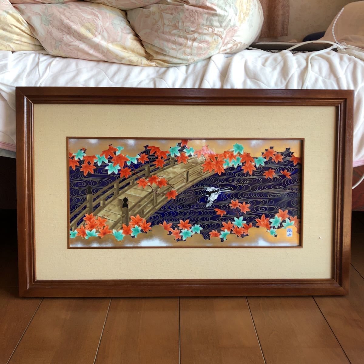 最旬ダウン 【送料無料】新品!深川製磁 官窯富士に初日 盛皿 宮内庁