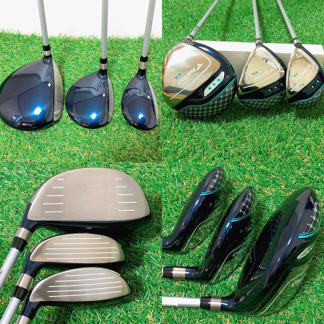 美品】ブリヂストン ツアーステージ CL レディースクラブ 8本セット