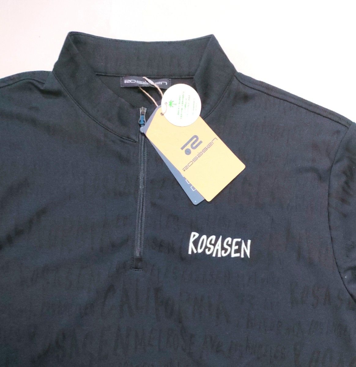 新品　ROSASEN ロサーセン　rosasen　ストレッチ ハーフジップウェア