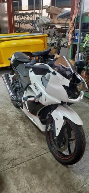 カワサキ ニンジャ250R EX250K シートカウル左 K119-33_画像9