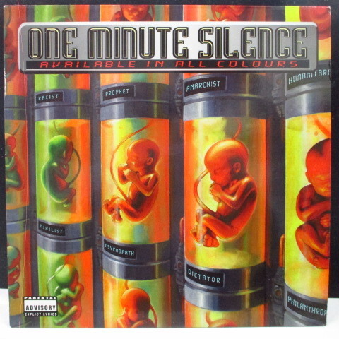 ONE MINUTE SILENCE-Available In All Colours (UK オリジナル LP+インナー)_画像1
