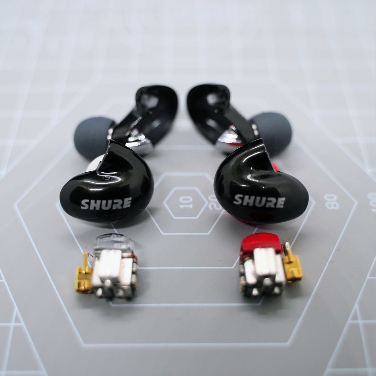1点限定 高級ブラック DIY SE846 純正ユニット使用-アップグレード12BA
