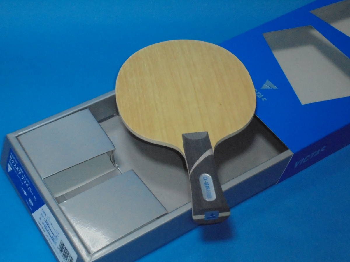  ping-pong racket she-k hand VICTAS( vi ktas)zeks gear fibre -FL(85g)[ new goods ]