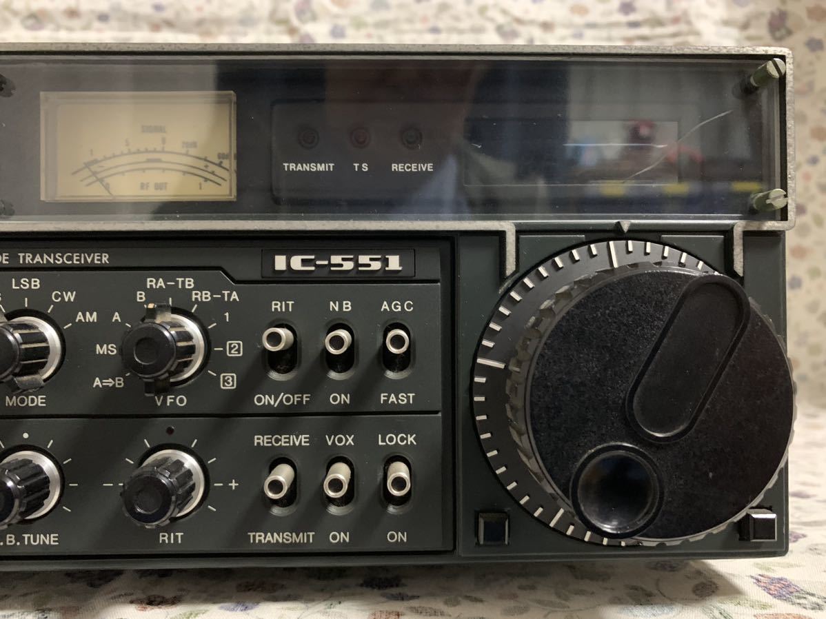 ICOM IC-551 50MHz ALL MODE ジャンク_画像3