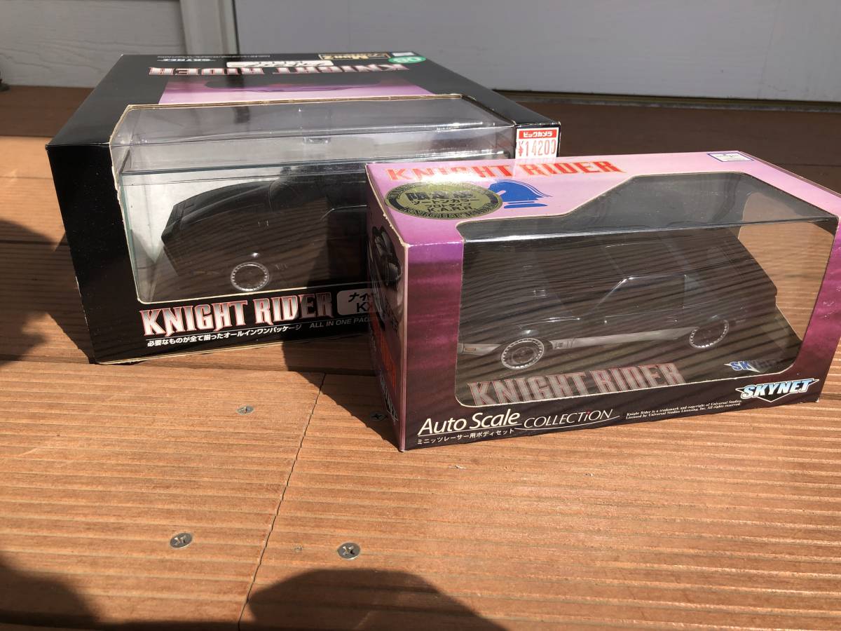 京商 MINI-Z ナイトライダー K.I.T.T.レディキット&限定版ツートン