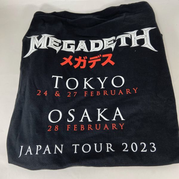 MEGADETH 来日ツアー限定 Tシャツ XLサイズ 黒-