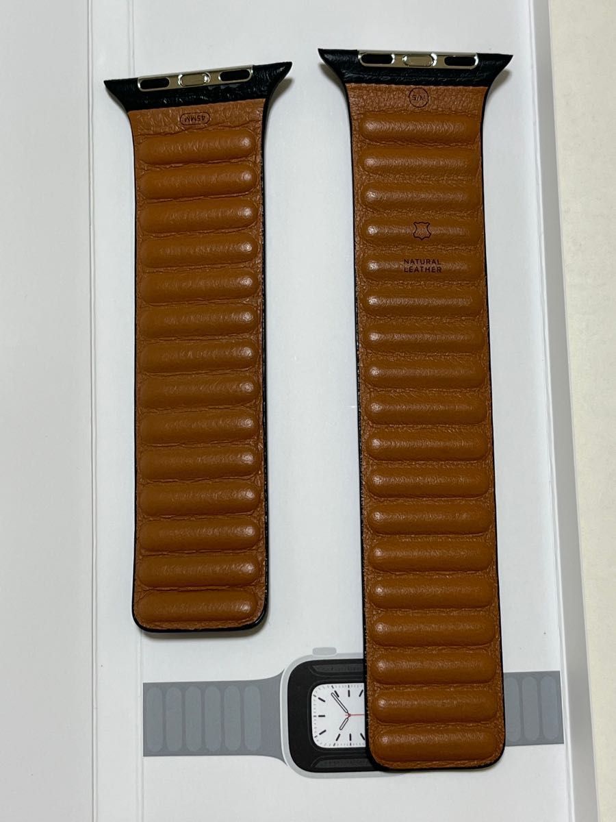 超美品 applewatch8 45mm Graphite stainless Cellular MNNP3J/A