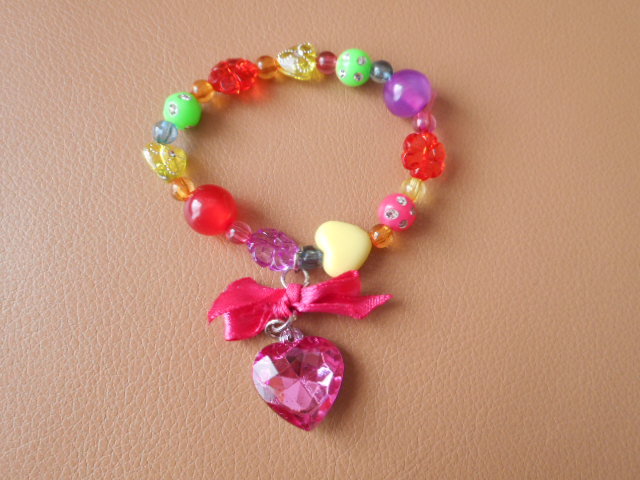 *1 times use * Heart . colorful ... attaching bracele 