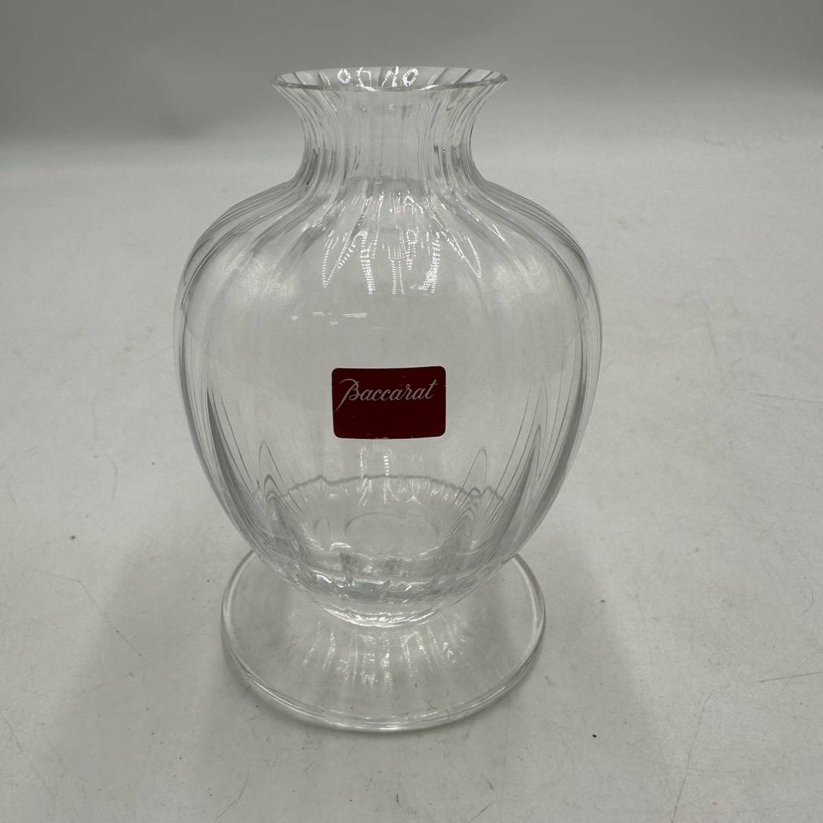 □【売り切り】Baccarat バカラ フラワーベース 花瓶クリスタルガラス インテリア ブランド花瓶_画像3