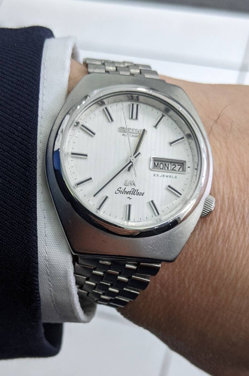 貴重 SEIKO LM シルバーウェーブ 5216-8030 自動巻き 稼働品 品質が