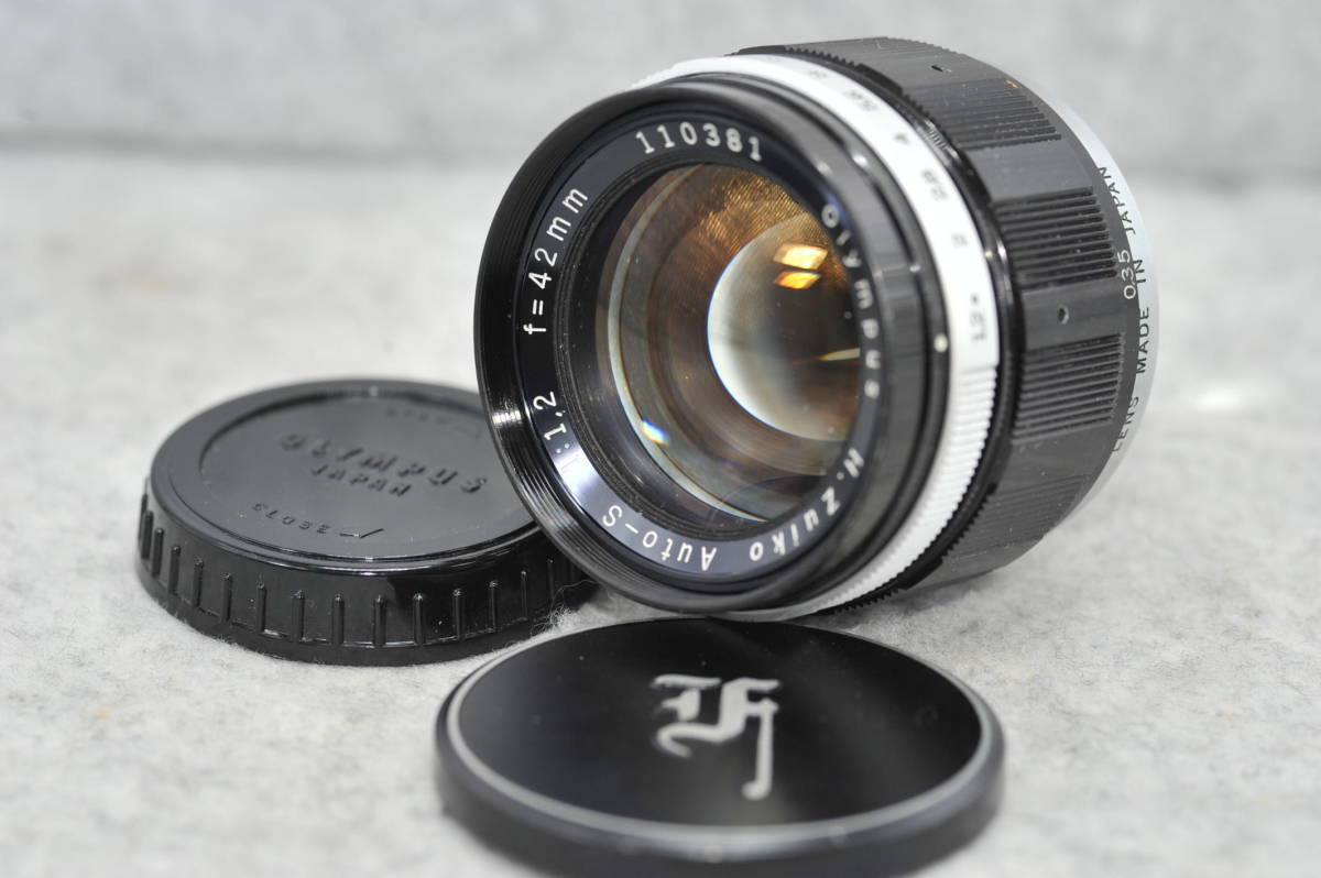 OLYMPUS H.Zuiko Auto-s1:1.2 f=42 mm Pen-f用 debugstore.lk