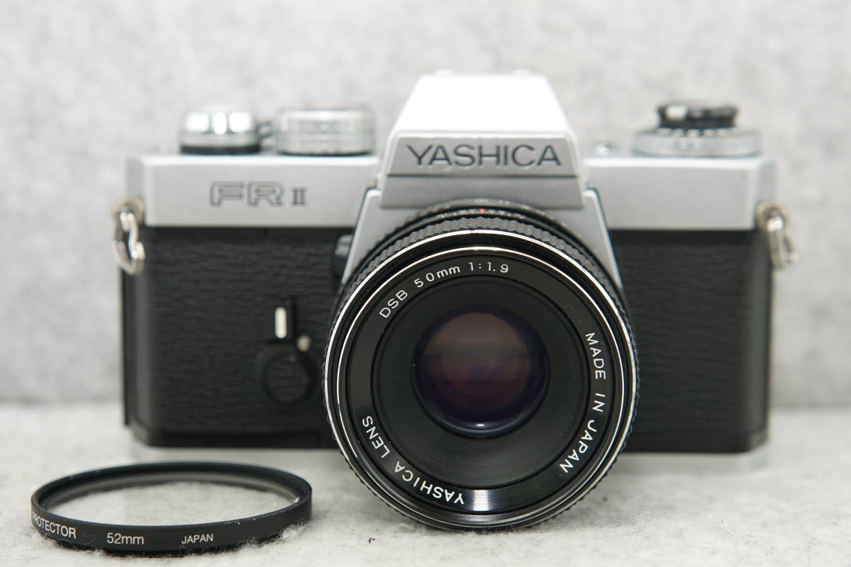 YASHICA FRⅡ + DSB 50mm 1:1.9 C/Yマウント_画像1