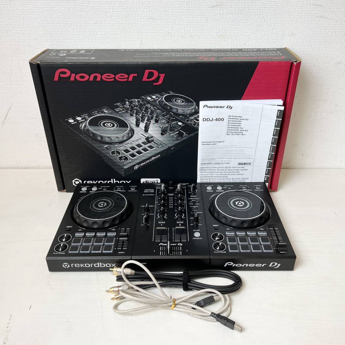 207＊中古品 2021年製 Pioneer パイオニア DJコントローラー DDJ-400 ...