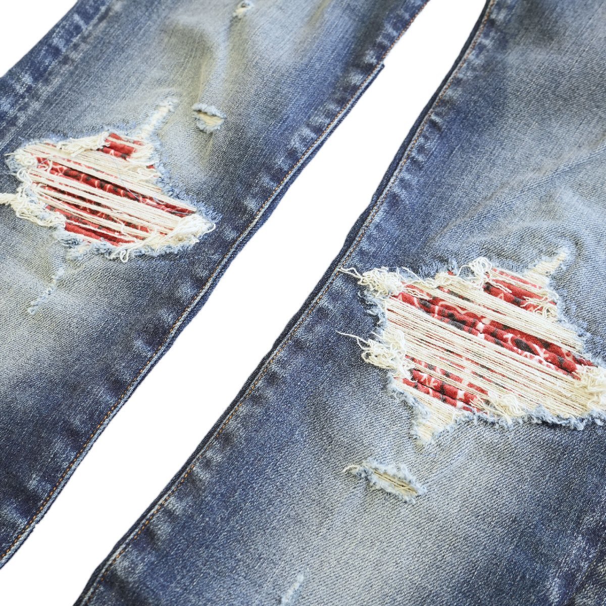 2023◇新品◇AMIRI◇唯一無二のハイエンド デニム BANDANA MX1