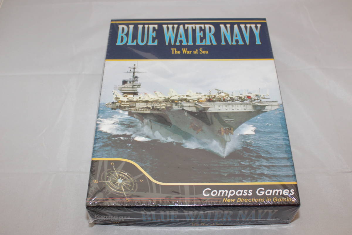 (Compass Games)BLUE WATER NAVY 80年代のNATO vs ソ連海軍、日本語訳付、未開封新品