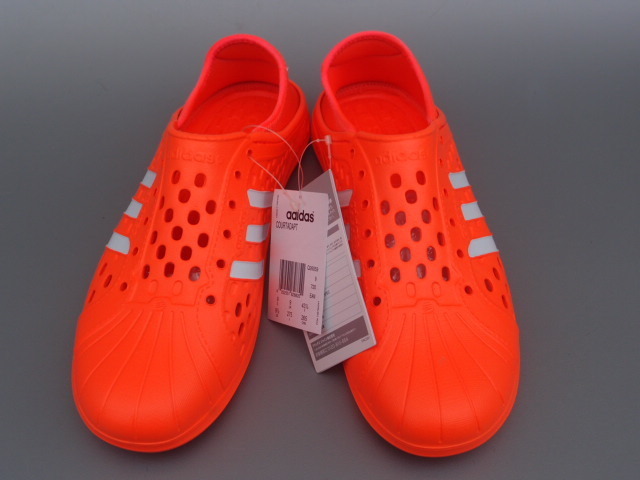  dead!! новый товар!! 27,5 ограничение adidas COURT ADAPT neon orange спортивные туфли сандалии сабо коробка нет 