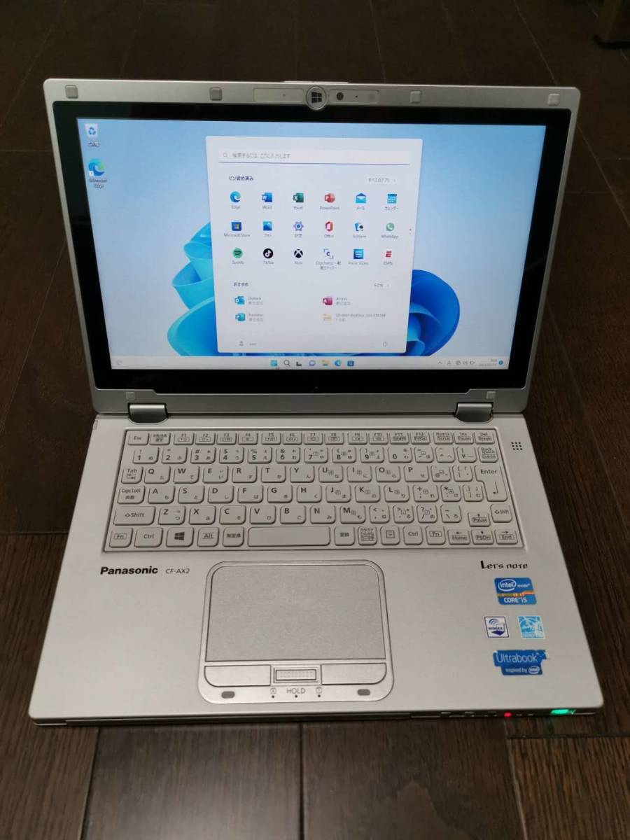 早い者勝ち 美品 G83/D◇第8世代 Panasonic CF-AX2 2021/Bluetooth/WEB