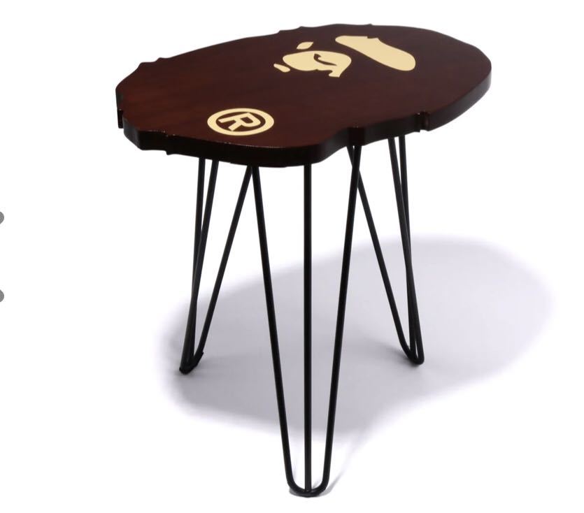 新品未開封品即日発送可 A BATHING APE HEAD SIDE TABLE アベイシング
