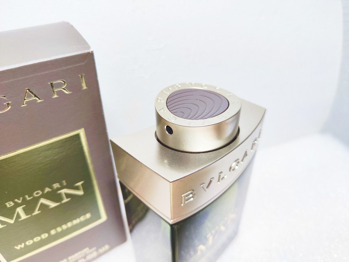 100ml【ほぼ未使用】BVLGARI MAN WOOD ESSENCE ブルガリ マン ウッド