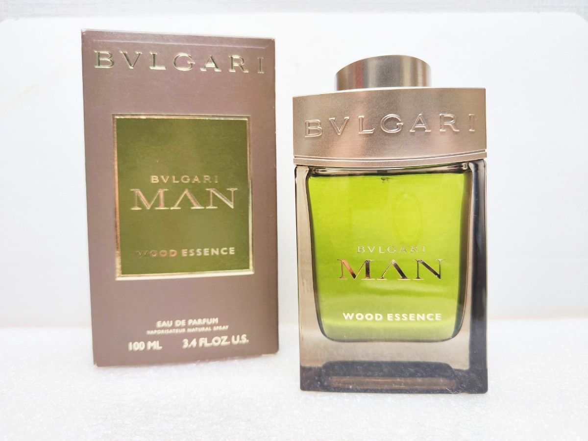 100ml【ほぼ未使用】BVLGARI MAN WOOD ESSENCE ブルガリ マン ウッド