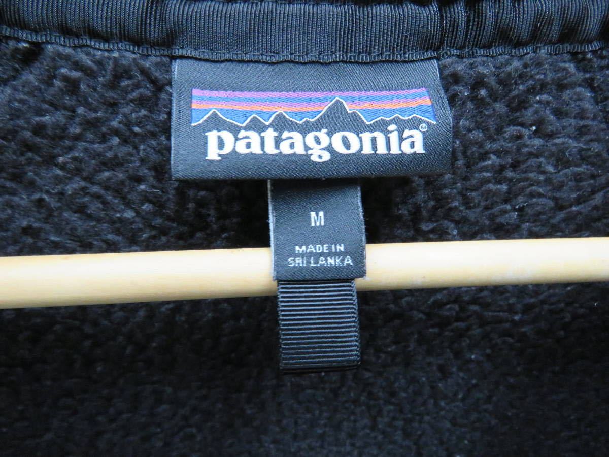 patagonia パタゴニア レトロパイルジャケット 黒 M フリース_画像5