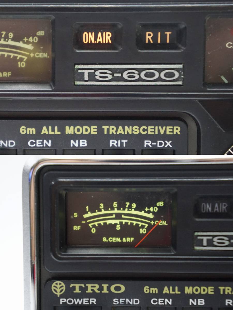 ★☆TORIO トリオ TS-600 6M 50MHz 固定器 無線機 オールード機 通電可☆★の画像8