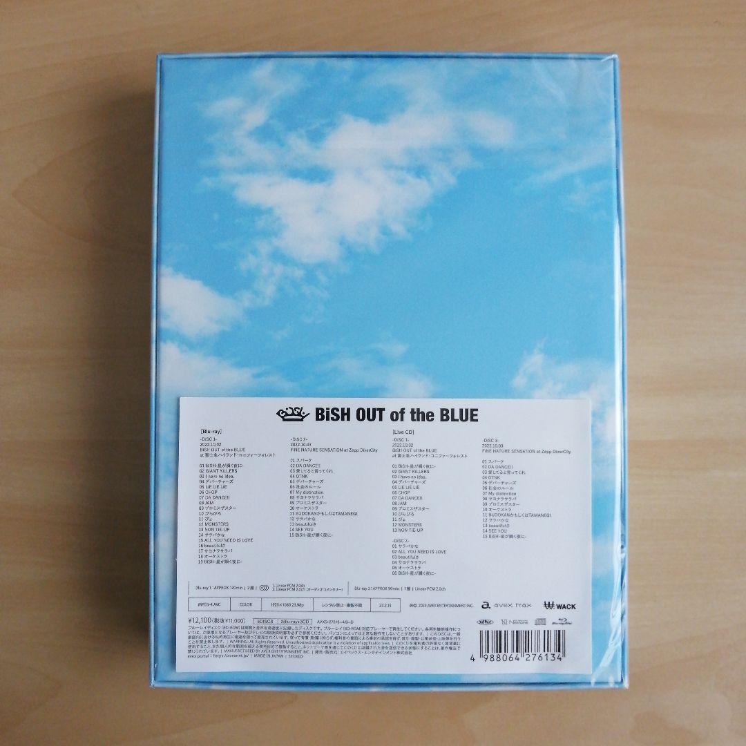 新品未開封★BiSH OUT of the BLUE(初回生産限定盤) 【Blu-ray Disc2枚組+CD3枚組】 【送料無料】_画像2