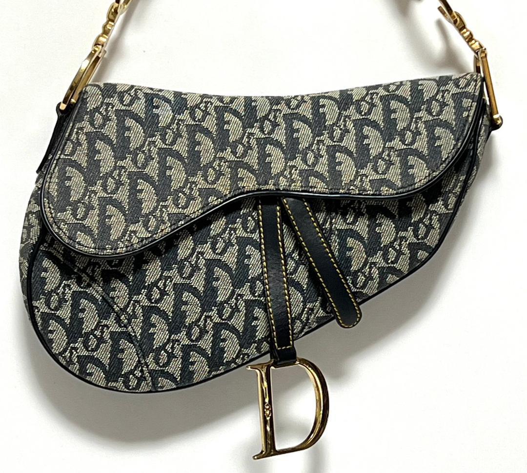 Christian Dior サドルバッグ トロッター キャンバス HB01803