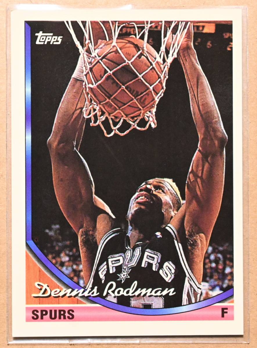 DENNIS RODMAN (デニス・ロッドマン) 1994 topps トレーディングカード 【90s NBA サンアントニオ・スパーズ San Antonio Spurs】_画像1