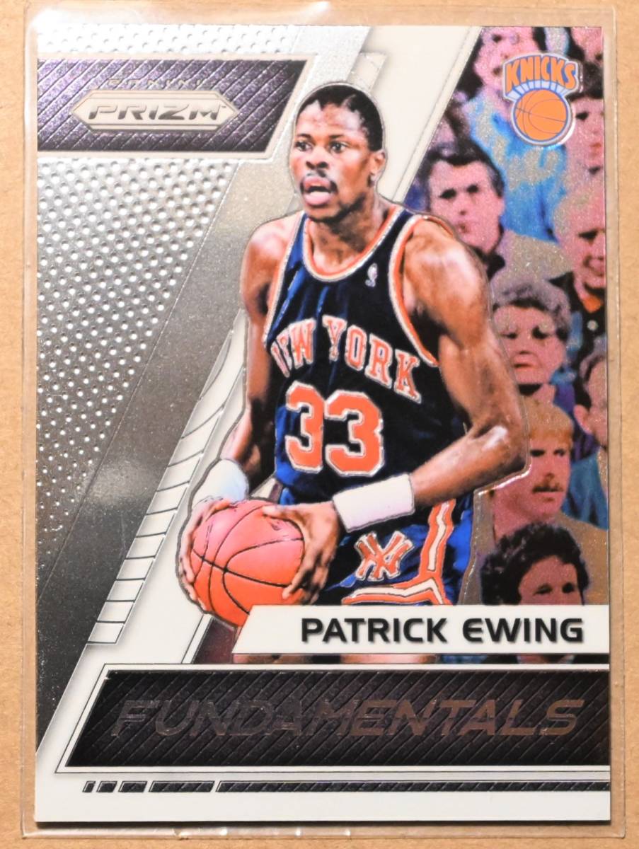 PATRICK EWING (パトリック・ユーイング) 2017-18 PRIZM FUNDAMENTALS トレーディングカード 10 【NBA,ニューヨーク・ニックス,Knicks】_画像1