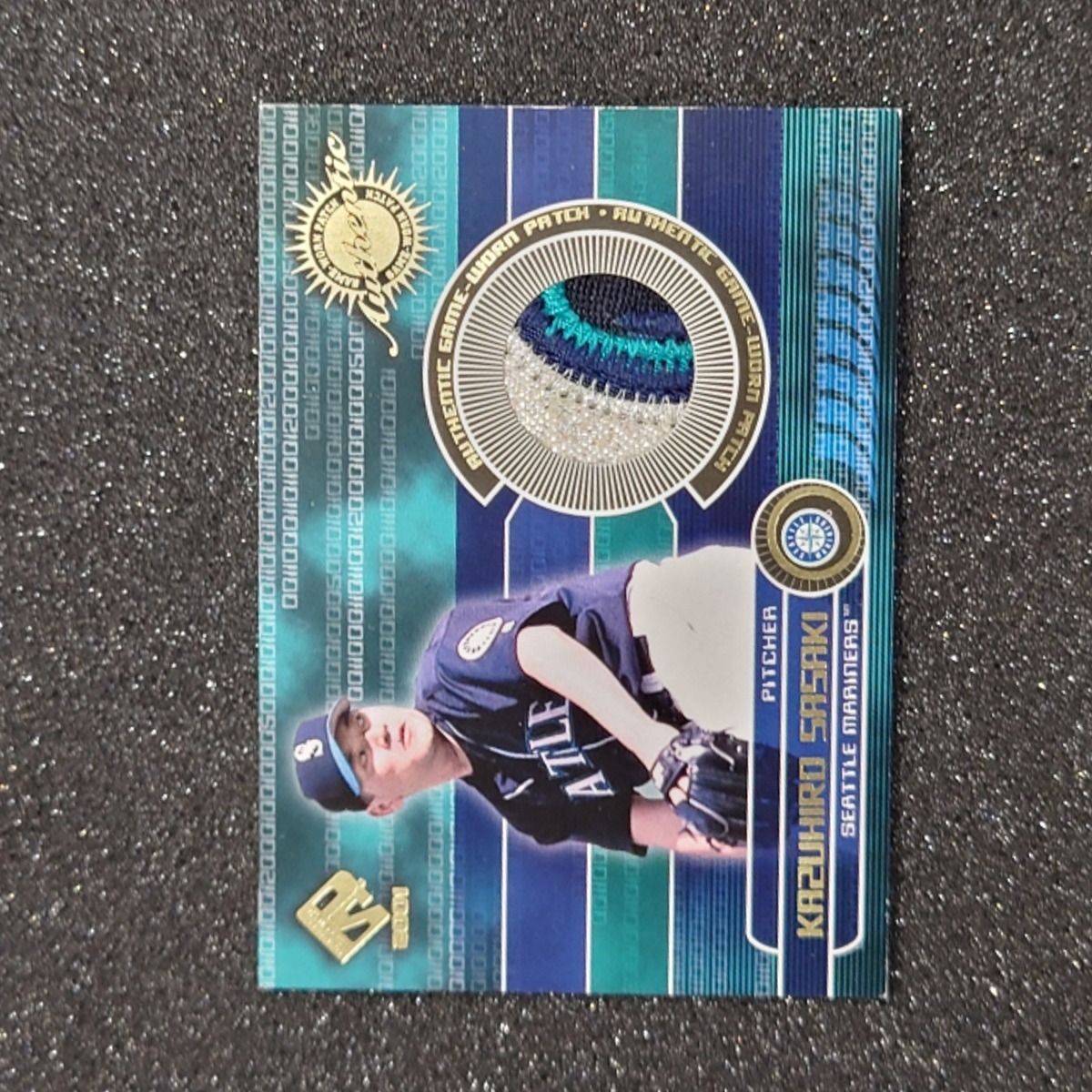 【在庫僅少】 Sasaki card】Kazuhiro Patch ◆【Game-Worn 2001 パッチカード Patch ◇検索:佐々木主浩 Game-Worn Authentic Stock Private Pacific その他