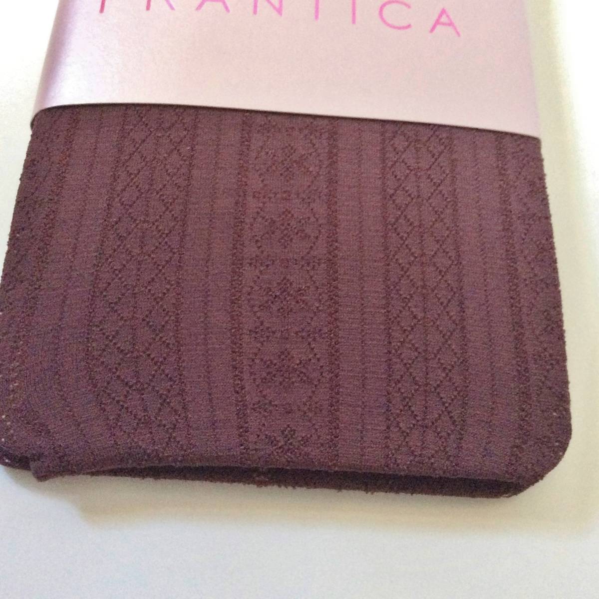 新品　百貨店商品　FRANTICA　レースストライプ　タイツ　ポート_画像5