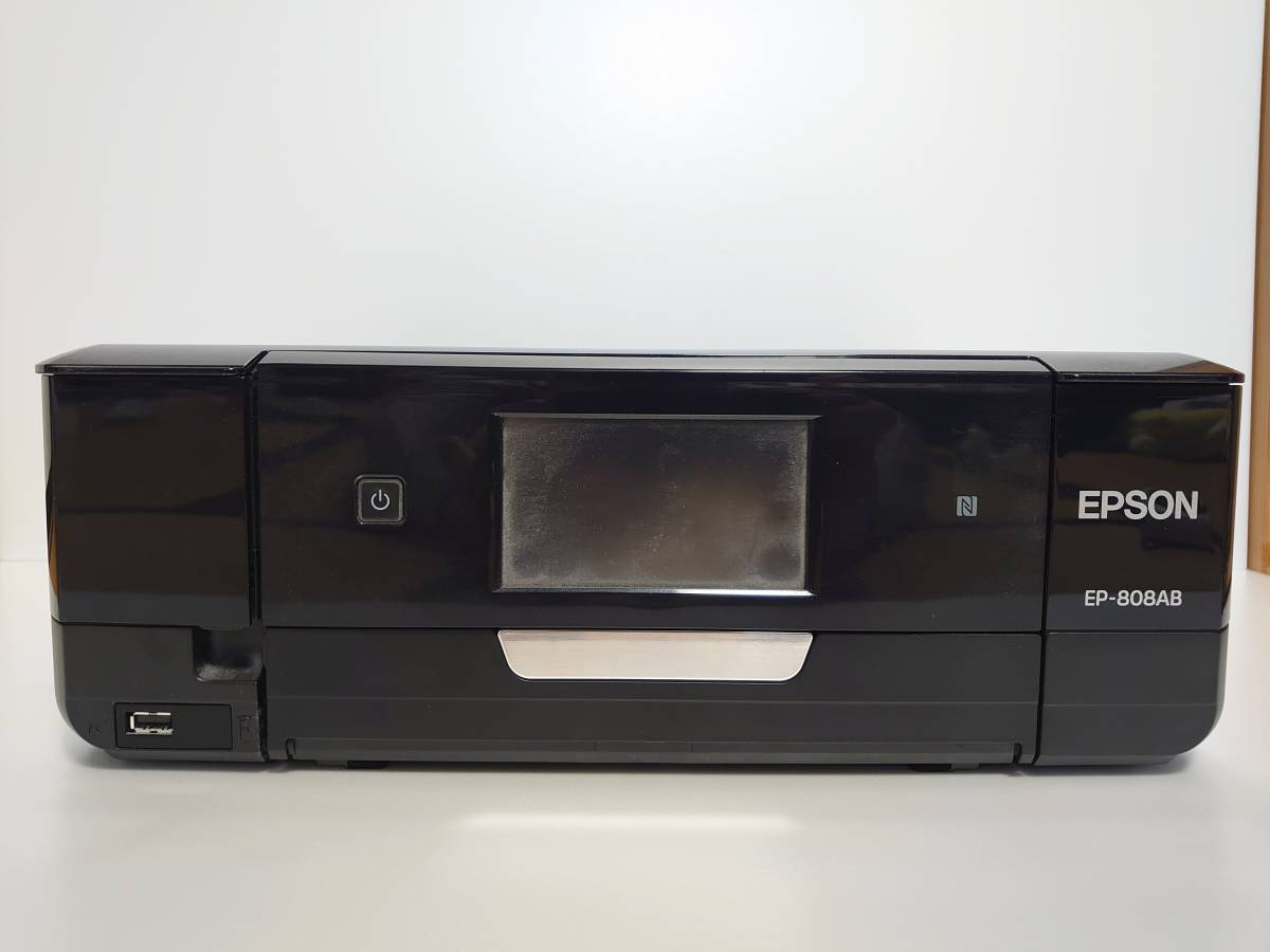 ヤフオク! - EPSON EP-808AB ブラック A4 インクジェッ...