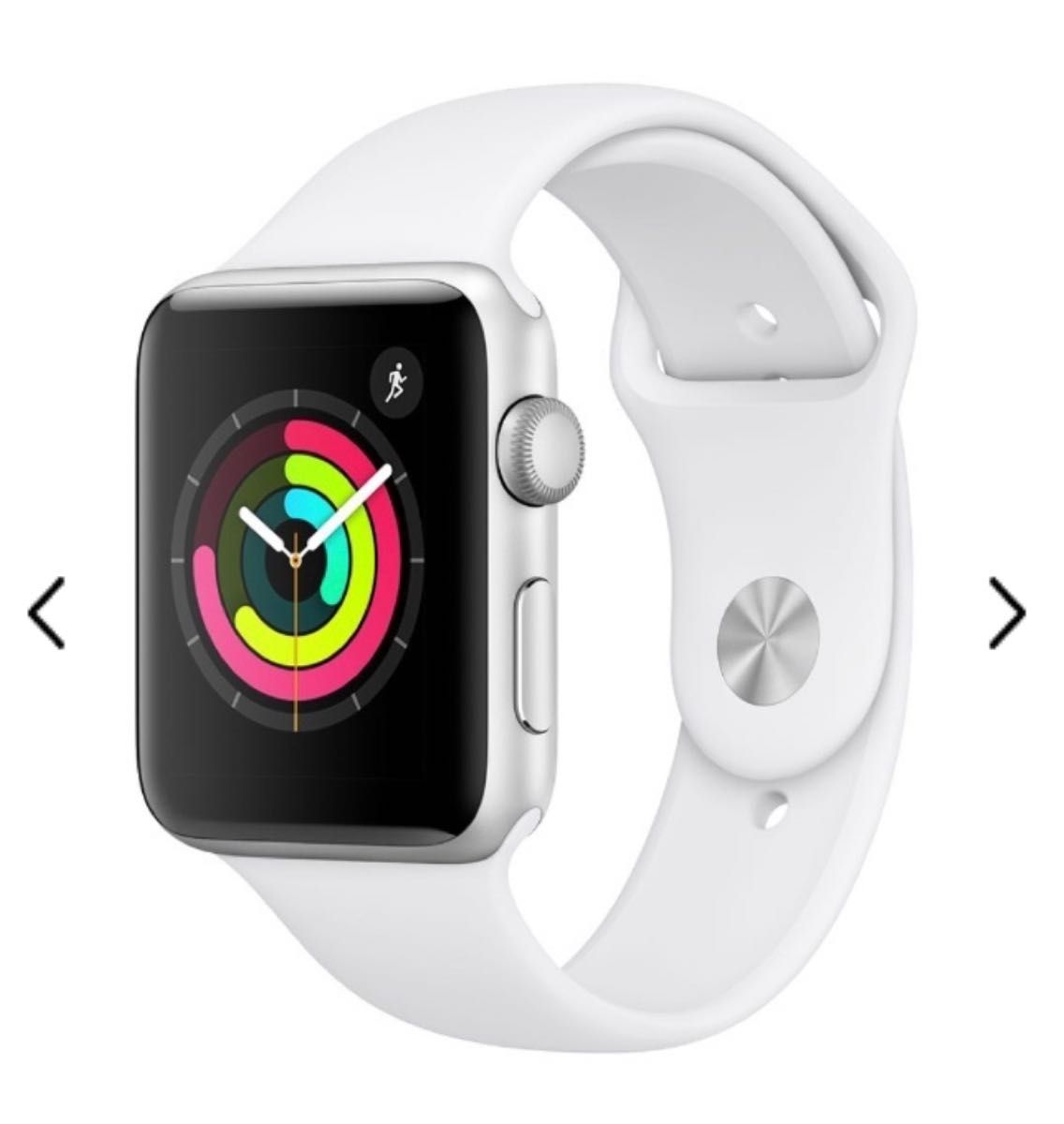 Apple Watch SE 40mm GPSモデル シルバーアルミニウムケース-