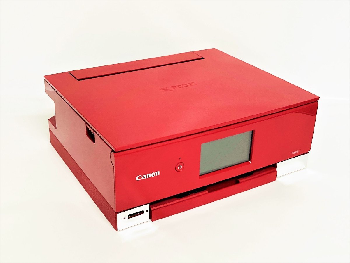 [ TS8230( red )] Canon ink-jet printer multifunction machine [ speciality shop therefore is possible [ safe 60 days guarantee ]](G)