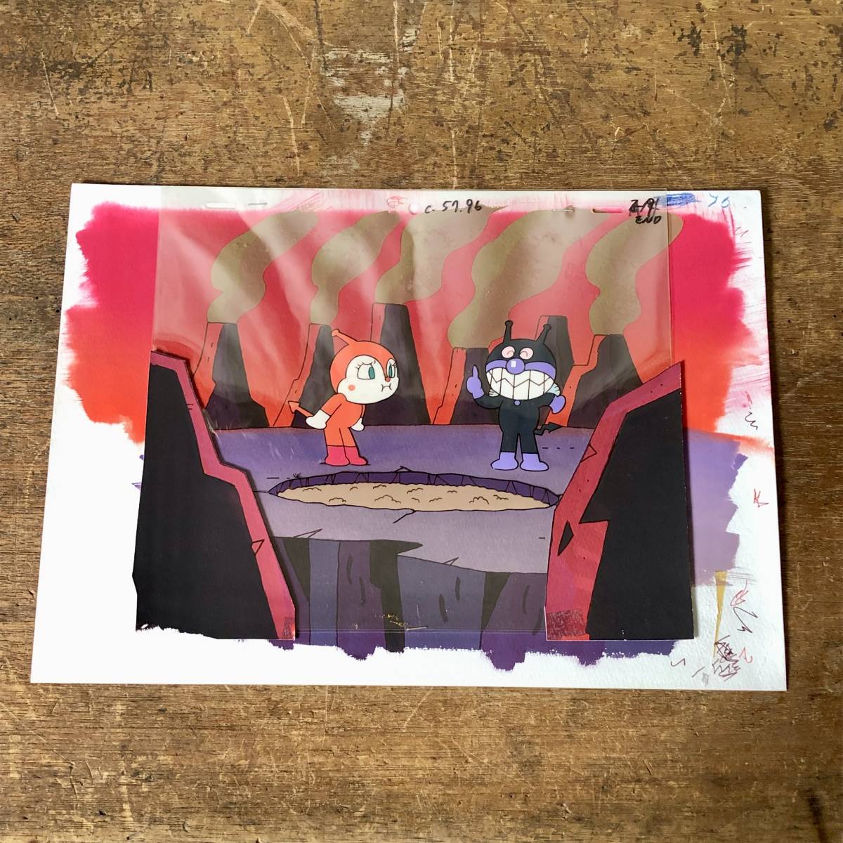 Yahoo!オークション - それいけ アンパンマン セル画 背景画付 no.48 Yahoo!オークション - それいけ アンパンマン セル画 背景画付 no.48