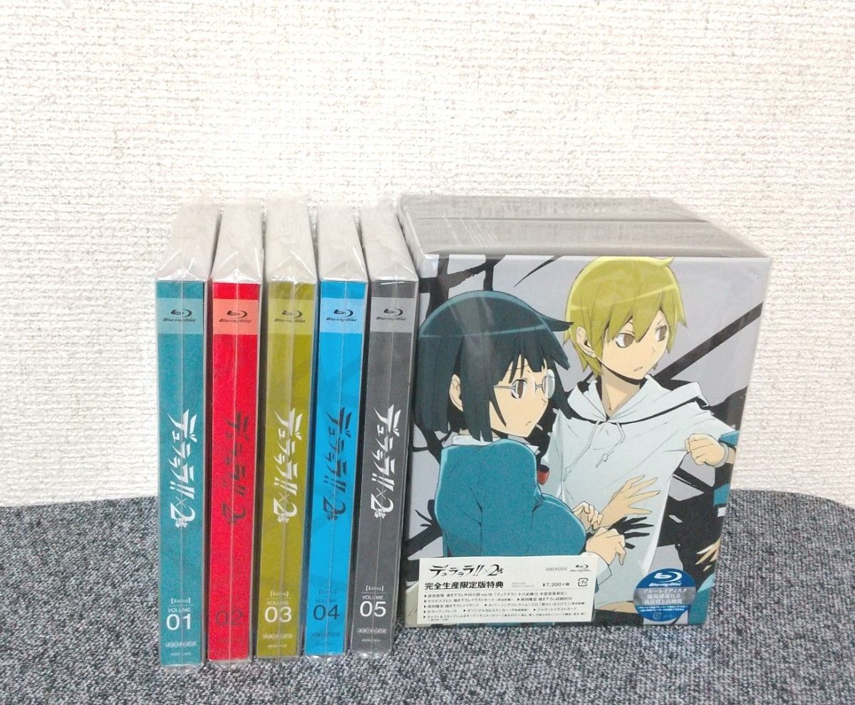 メーカー取寄せ デュラララ ×2 承転結 Blu-ray 【完全生産限定版】全巻