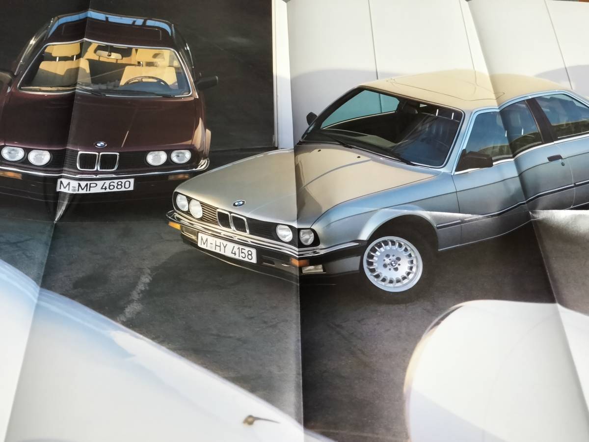 BMW 318i・325i カタログ 1984年 E30_画像4