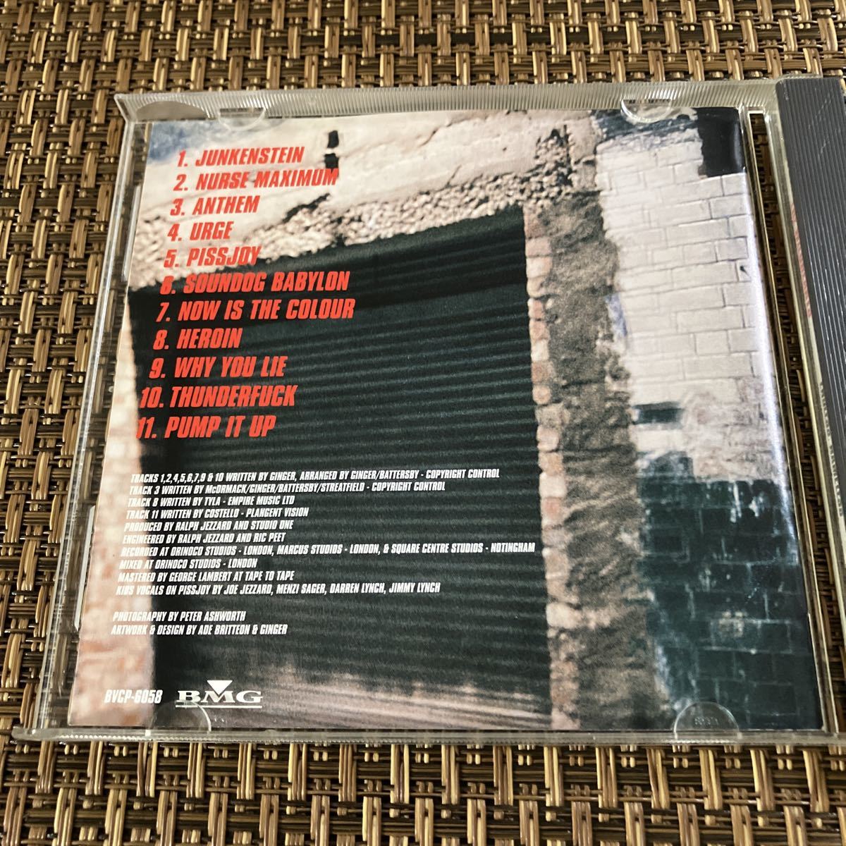 ワイルドハーツ　エンドレス、ネームレス　CD THE WILDHEARTS ENDLESS,NAMELESS 歌詞・対訳・帯・解説付き_画像3